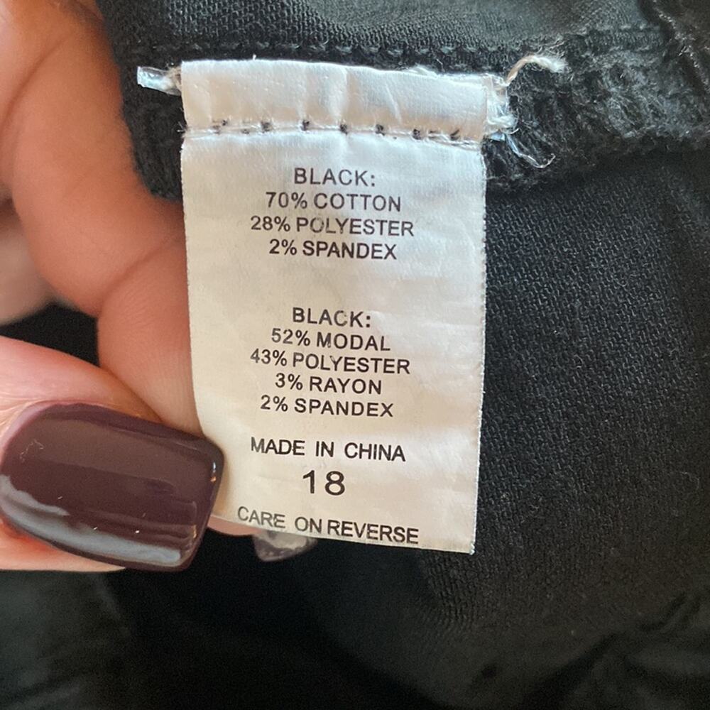 NY&CO tuxedo jeans - Picture 4 of 5